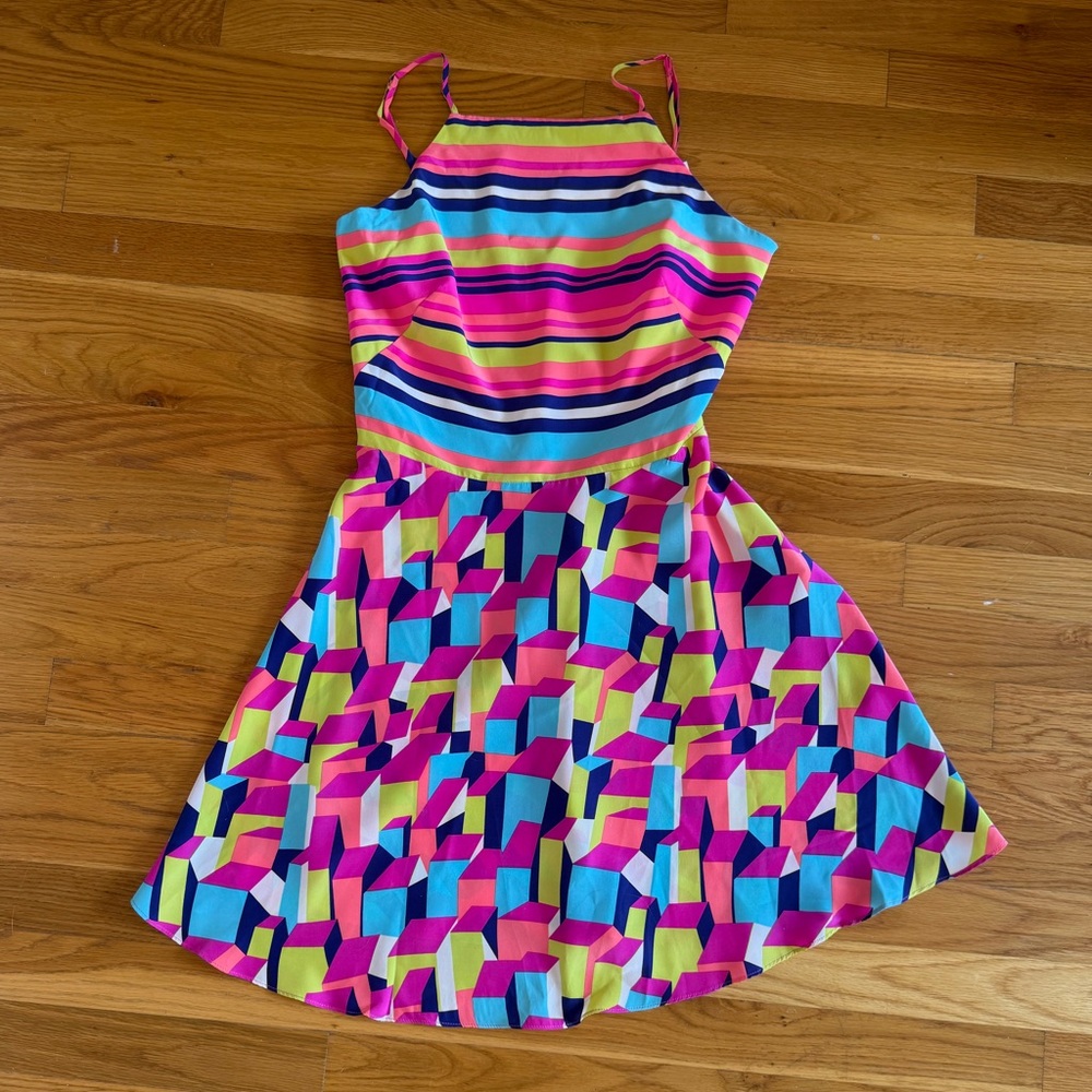 Alice & Trixie Multicolor Patterned Kate Dress